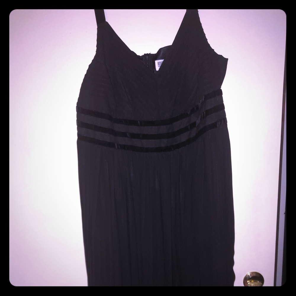 Black maxi style dress